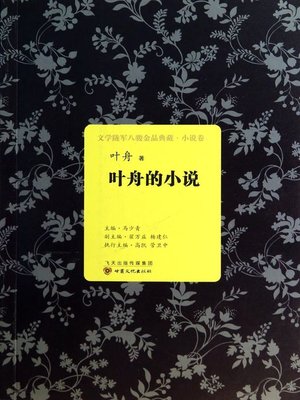 cover image of 叶舟的小说